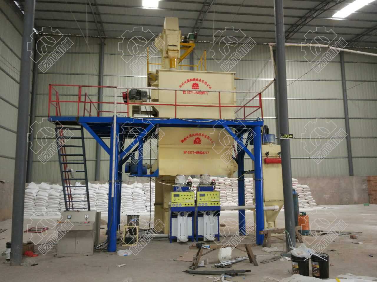 簡易型標線涂料生產線客戶案例